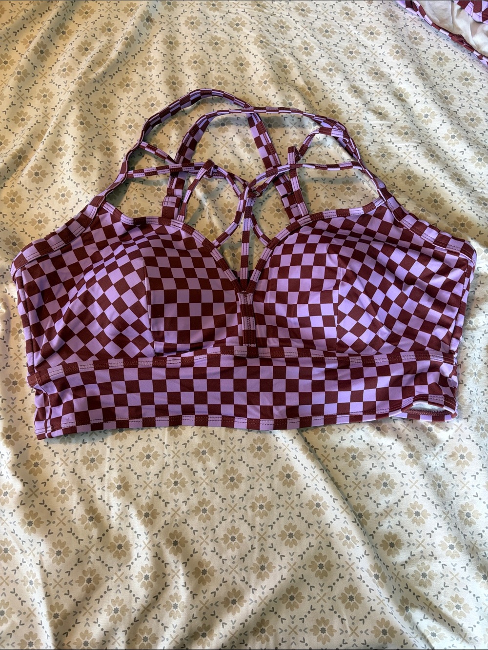 Torrid Plus Size 2X Bikini Top & Bottoms Strappy Chest - Picture 3 of 4